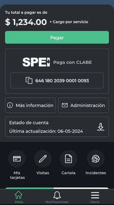 ComunidadFeliz app SPEI