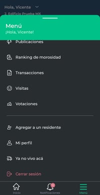 app cf menu