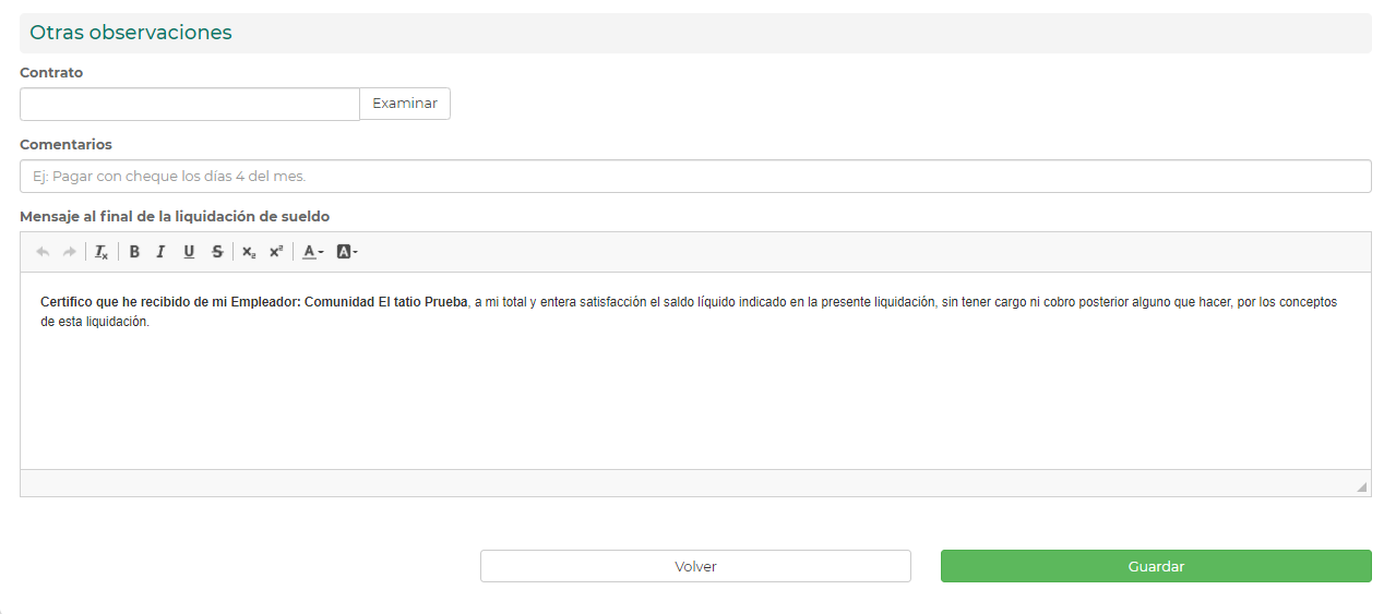 ¿Cómo realizar liquidación de sueldo para un trabajador?